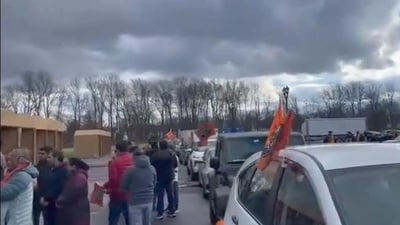 Indians in US organise car rally ahead of Ram Temple opening ceremony