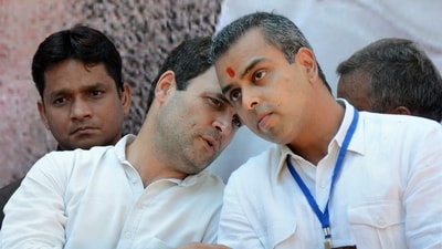 Congress leader Rahul Gandhi with Milind Deora. (PTI / File) Congress leader Rahul Gandhi with Milind Deora. (PTI / File)