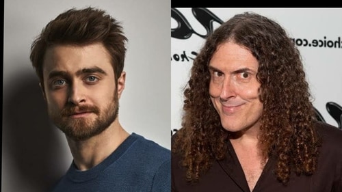 Daniel Radcliffe plays Weird Al Yankovic in the musician's biopic. Daniel Radcliffe plays Weird Al Yankovic in the musician's biopic.