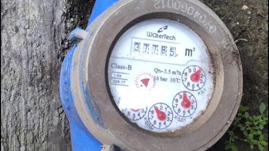 The major work is remaining to install around one lakh automatic water metres in the city, said official. (REPRESENTATIVE PHOTO)