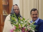 Congress president Mallikarjun Kharge and Delhi chief minister Arvind Kejriwal during a meeting, in New Delhi, on Saturday, Congress president Mallikarjun Kharge and Delhi chief minister Arvind Kejriwal during a meeting, in New Delhi, on Saturday,