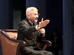 External Affairs Minister S Jaishankar speaks on the topic 'Bharat's Rise in Geopolitics' during the Manthan: Townhall meeting, at Kaviguru Kalidas Auditorium in Nagpur on Saturday. (ANI Photo) External Affairs Minister S Jaishankar speaks on the topic 'Bharat's Rise in Geopolitics' during the Manthan: Townhall meeting, at Kaviguru Kalidas Auditorium in Nagpur on Saturday. (ANI Photo)