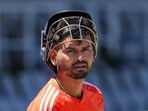 Indian cricketer Shreyas Iyer during a practice session Indian cricketer Shreyas Iyer during a practice session