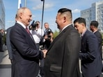 North Korean leader Kim Jong Un meets Russia's President Vladimir Putin (Reuters/File)