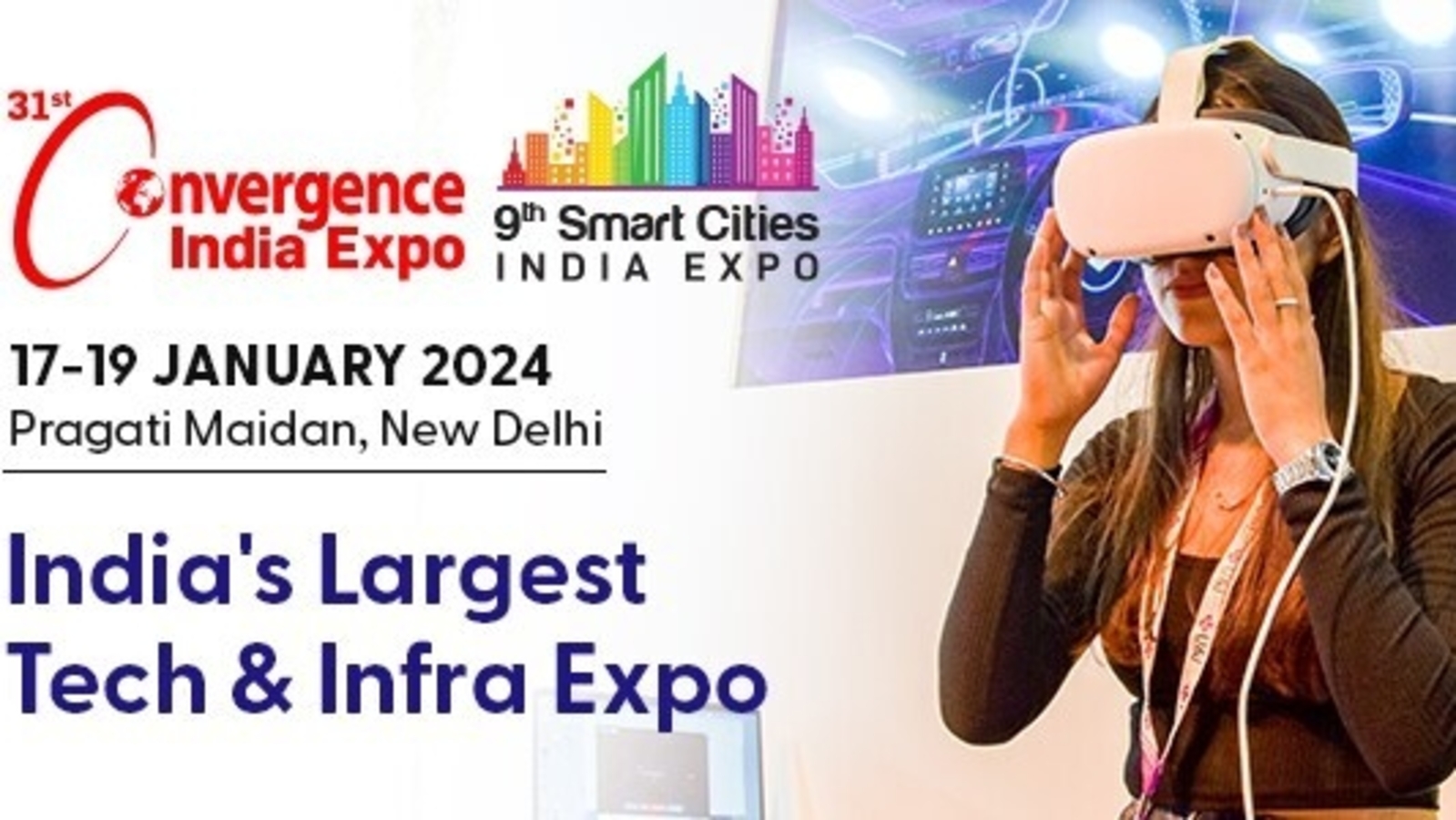 31st Convergence India & 9th Smart Cities India Expo Provide International Forum to Showcase 'Brand India' - Vimarsana News
