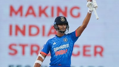 It all began for Jaiswal with a 625-run IPL season for Rajasthan Royals that saw him finish fifth in the list of highest run-getters (BCCI-X) It all began for Jaiswal with a 625-run IPL season for Rajasthan Royals that saw him finish fifth in the list of highest run-getters (BCCI-X)