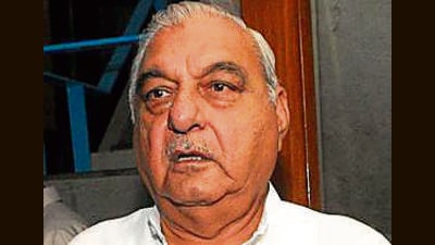 Former chief minister and Leader of Opposition Bhupinder Singh Hooda on Monday launched the ‘Ghar-Ghar Congress, Har Ghar Congress’ campaign from Jind district. (HT File Photo) Former chief minister and Leader of Opposition Bhupinder Singh Hooda on Monday launched the ‘Ghar-Ghar Congress, Har Ghar Congress’ campaign from Jind district. (HT File Photo)