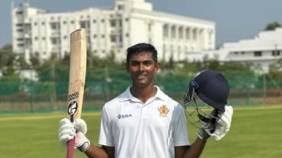 Chaturvedi played a marathon knock of 404 off 638 balls (BCCI)