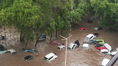Mauritius Floods: Authorities advised public to stay in a safe place as "torrential rain conditions" are expected in the coming hours. Mauritius Floods: Authorities advised public to stay in a safe place as "torrential rain conditions" are expected in the coming hours.