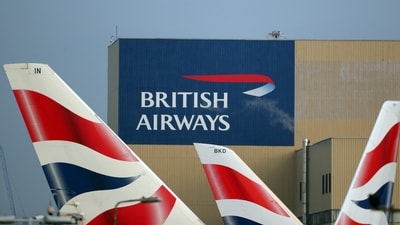British Airways parent IAG, Air France-KLM benefit from bumper summer travel demands. (REUTERS/Hannah McKay/File Photo)