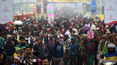 Sangam is the confluence of three rivers - the Ganga, Yamuna and mythical Saraswati.&nbsp; (REUTERS)