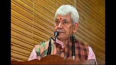 LG Manoj Sinha (HT File Photo) LG Manoj Sinha (HT File Photo)