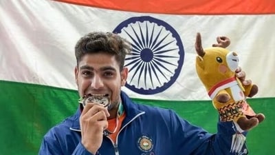 Lakshay Sheoran fumbled on the verge of an Olympic quota (PTI)