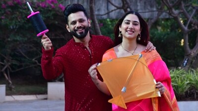 Rahul Vaidya and Disha Parmar pose exclusively for HT City (Bhushan Koyande/HT) Rahul Vaidya and Disha Parmar pose exclusively for HT City (Bhushan Koyande/HT)