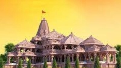 An illustration of the Ram Temple in Ayodhya An illustration of the Ram Temple in Ayodhya
