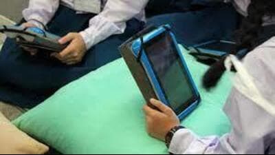 The Haryana education department has upgraded 65% e-tablets allotted to Class 10 and 12 students of government-run schools with the latest operating system (OS) following disturbing reports about students breaching the security codes of the tablets and accessing objectionable websites, it is learnt. (Shutterstock) The Haryana education department has upgraded 65% e-tablets allotted to Class 10 and 12 students of government-run schools with the latest operating system (OS) following disturbing reports about students breaching the security codes of the tablets and accessing objectionable websites, it is learnt. (Shutterstock)