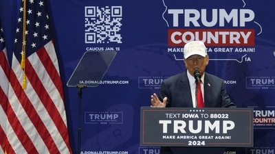 Republican Presidential Candidate former US President Donald Trump (Getty Images via AFP) Republican Presidential Candidate former US President Donald Trump (Getty Images via AFP)