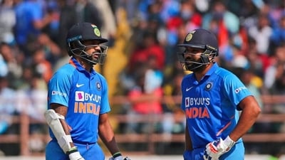 Shikhar Dhawan and Rohit Sharma amassed 5,148 runs as openers in ODIs (AP)