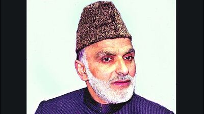 general secretary of National Conference Ali Mohammad Sagar (HT File Photo)