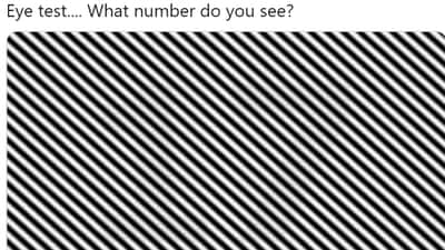 Optical Illusion: Can you decipher the number cleverly hidden in this image? (X/@TheFigen_) Optical Illusion: Can you decipher the number cleverly hidden in this image? (X/@TheFigen_)