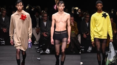 JW Anderson's Men’s Autumn Winter and Women’s Pre-Fall 2024 at Milan Fashion Week. JW Anderson's Men’s Autumn Winter and Women’s Pre-Fall 2024 at Milan Fashion Week.