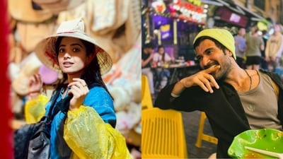 Rashmika Mandanna and Vijay Deverakonda share photos from Vietnam. Rashmika Mandanna and Vijay Deverakonda share photos from Vietnam.