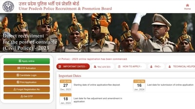 UPPBPB Constable Recruitment 2024: 60244 vacancies available, apply before Jan 16 UPPBPB Constable Recruitment 2024: 60244 vacancies available, apply before Jan 16