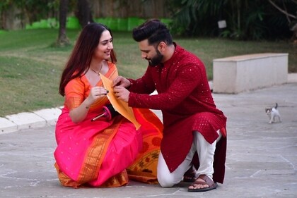 Disha Parmar Vaidya and Rahul Vaidya (Bhushan Koyande/HT) Disha Parmar Vaidya and Rahul Vaidya (Bhushan Koyande/HT)