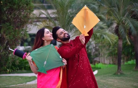 Disha Parmar Vaidya and Rahul Vaidya (Bhushan Koyande/HT) Disha Parmar Vaidya and Rahul Vaidya (Bhushan Koyande/HT)