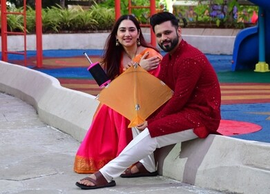 Disha Parmar Vaidya and Rahul Vaidya (Bhushan Koyande/HT) Disha Parmar Vaidya and Rahul Vaidya (Bhushan Koyande/HT)