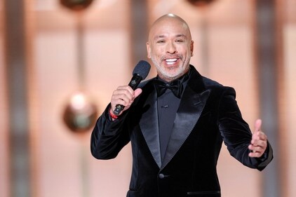 Jo Koy onstage at the 81st Golden Globe Awards on January 7, 2024. (REUTERS)