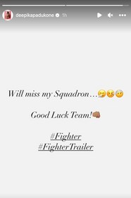 Deepika Padukone shared a post on Instagram. Deepika Padukone shared a post on Instagram.