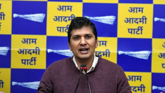 Delhi minister Saurabh Bhardwaj (ANI)