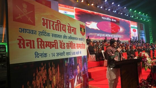 "Hearty congratulations and best wishes to the brave comrades of the Indian Army, ex-servicemen and their families on Army Day. The nation is proud of the indomitable courage, service and dedication of the brave men and women of the force. Be it firmly dealing with external threats and internal challenges or extending a helping hand in times of disaster, the brave men of the Army have impressed in every role," Prime Minister Narendra Modi said in a written message to the Indian army&nbsp;(PTI)