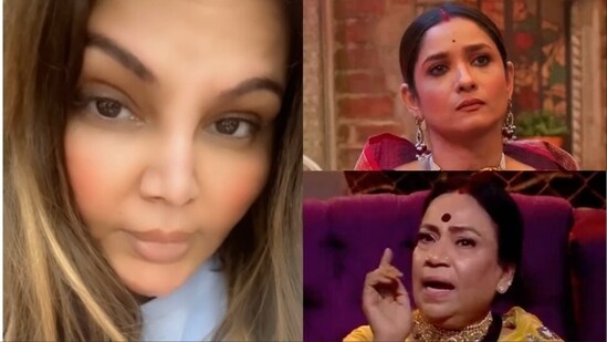 Rakhi Sawant criticised Ankita Lokhande's mother-in-law.