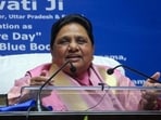 BSP chief Mayawati at a press conference on her birthday in Lucknow on Monday. (ANI PHOTO)
