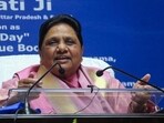 BSP chief Mayawati at a press conference on her birthday in Lucknow on Monday. BSP chief Mayawati at a press conference on her birthday in Lucknow on Monday.
