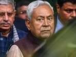 Bihar chief minister Nitish Kumar after the National Executive meeting in Delhi last week where he was appointed JD9U) chief (HT File Photo/Raj K Raj)