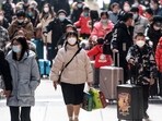 China lunar new year: Passengers arriving at Hankou railway station in the Lunar New Year holidays in Wuhan.
