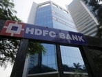The headquarters of India's HDFC Bank is pictured in Mumbai.