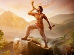 Teja Sajja in a still from HanuMan.