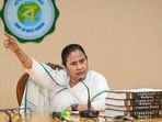 West Bengal Chief Minister Mamata Banerjee addresses a press conference at Nabanna in Howrah on January 16. West Bengal Chief Minister Mamata Banerjee addresses a press conference at Nabanna in Howrah on January 16.