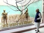 Inaugurated by Prime Minister Modi on April 14, 2022, the Sangrahalaya has become an important destination for children, students, senior researchers and tourists -- both domestic and foreign.&nbsp;(ANI (Old File Photo))