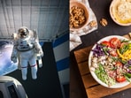 As per a statement from the American Chemical Society, a vegetarian salad has been thought to be the optimal space meal.