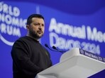 Zelensky At Davos: Ukrainian president Volodymyr Zelenskyy speaks at the Annual Meeting of World Economic Forum in Davos, Switzerland.