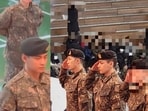 BTS’ RM and V have successfully completed their training at Nonsan Training Centre and were recognized for their exceptional performance BTS’ RM and V have successfully completed their training at Nonsan Training Centre and were recognized for their exceptional performance