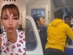 Russian model and actor Evgenia Belskaia was on the Delhi-Goa flight with her team.