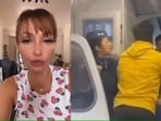Russian model and actor Evgenia Belskaia was on the Delhi-Goa flight with her team.