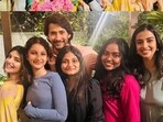 Mahesh Babu with friends and family at Guntur Kaaram bash.