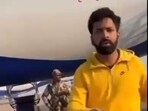 The passenger has been identified as Sahil Kataria, 